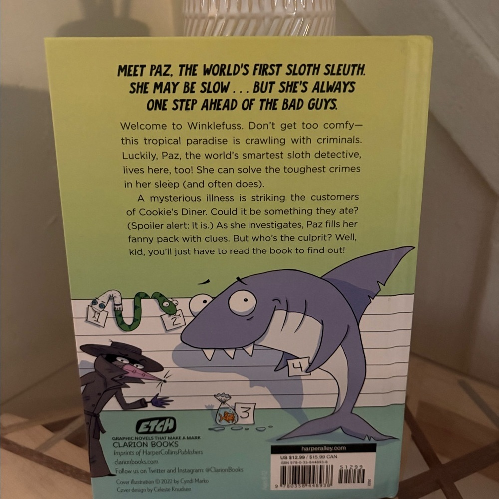 Sloth Sleuth Book Kids Graphic Novel - Picture 2 of 2